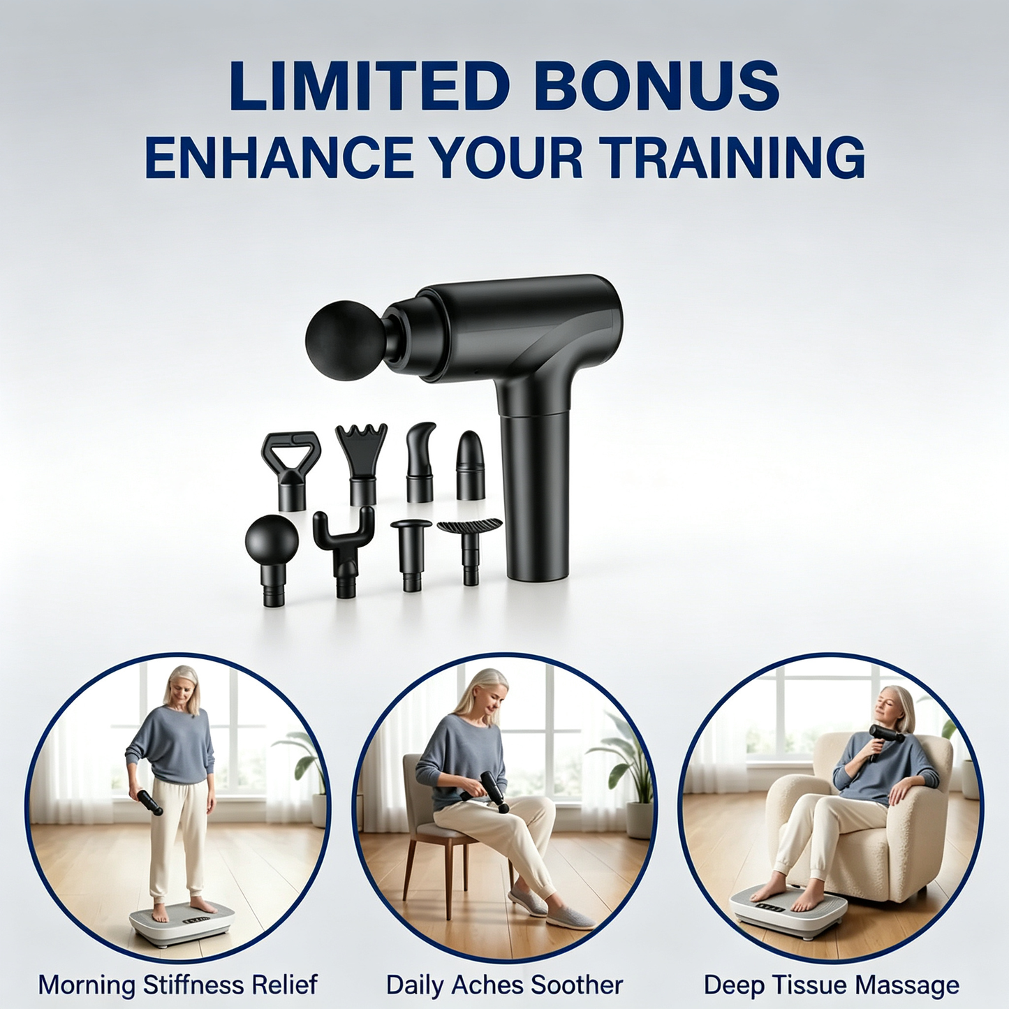 Calora™Whole-Body Vibration Plate – Support Weight-Loss Workouts & Leg Toning